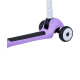 Самокат 3-колесный Motley, 120/90 мм, белый/фиолетовый