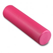 Ролик массажный для йоги INDIGO Foam roll IN022 15*60 см Розовый